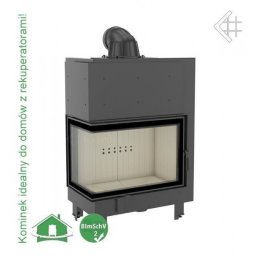 Каминная топка Kratki MBA L/BS (угловое стекло слева)